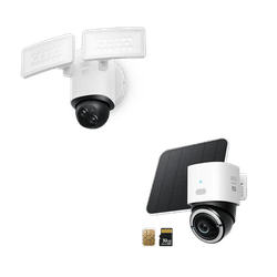 eufy 4G LTE Cam S330 + Floodlight Camera E340
