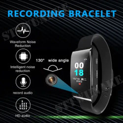 Mini Camera Watch 1080P HD DV Bodycam Digital Voice Video Body Camera Sound Recorder Small Recording Device