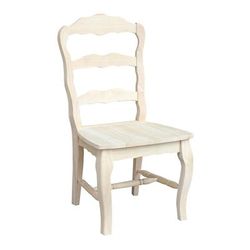 Set of Two Versailles Side Chairs - Whitewood C-920P