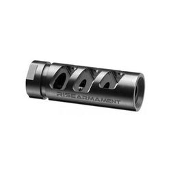 Rise Armament Compensator .308/7.62x51 Muzzle Device Black Small RA-701-308-BLK