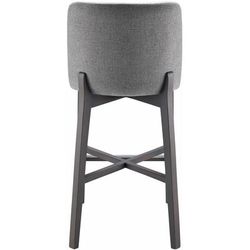 Kottapalli 41"H x 20"W x 25"D Modern Light Gray Stool - Boutique Rugs