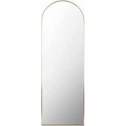 Colongolo 59"H x 20"W x 1"D Modern Gold Full Length Mirror - Boutique Rugs