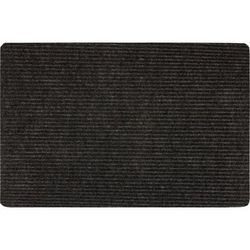 Ribbed Utility Mat Door Mat by Mohawk Home in Charcoal (Size 24" X 60")