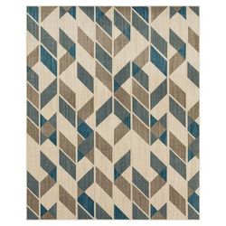 Rimto Area Rug by Mohawk Home in Blue (Size 2'6"X 10')