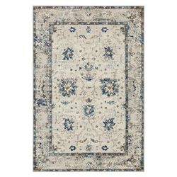 Waldorf Area Rug by Mohawk Home in Grey Dark Blue (Size 2'11"X 5')