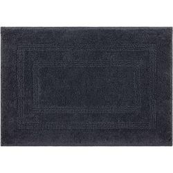 Wide Width Cotton Reversible Bath Rug by Mohawk Home in Charcoal (Size 27" W 45" L)