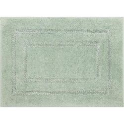 Wide Width Cotton Reversible Bath Rug by Mohawk Home in Seaglass (Size 17" W 24" L)