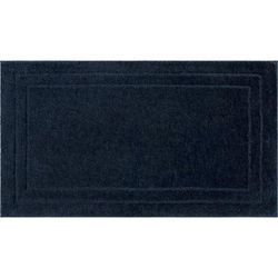 Wide Width Diplomat Bath Rug by Mohawk Home in Indigo (Size 24" W 40" L)