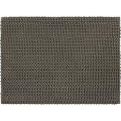 Wide Width Homespun Noodle Bath Rug by Mohawk Home in Cool Grey (Size 24" W 60" L)