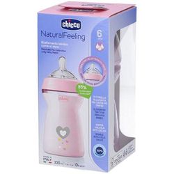 Chicco Biberon Nat Feel Pp 6M+ 330 Ml Bimba 1 St