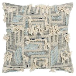 " 20" x 20" Pillow Cover - Rizzy Home COVT16538GY002020"