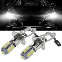 2 pz H3 12V LED faro Auto fendinebbia lampadine 5050 LED chip guida automatica lampade da corsa