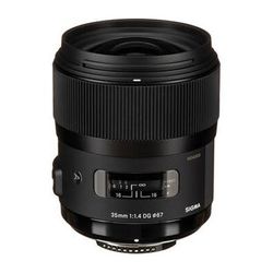 Sigma 35mm f/1.4 DG HSM Art Lens for Nikon F 340306