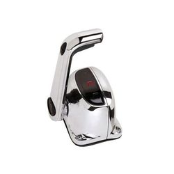 Uflex USA Single Lever Top Mount Control w/Neutral Lock & Trim Switch - Chrome B501CHT/L