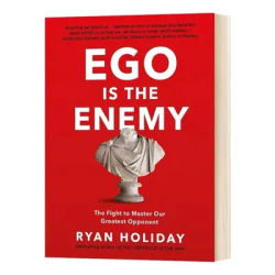EGO è il nemico di Ryan Holiday Paperback Novel 1 New York Times Bestseller Book