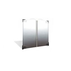 Curtron Service-Pro 20 Double Swinging Traffic Door - Aluminum, 36" x 47", SPCD-20-AL-DBL-3648