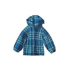 Slalom Jacket: Blue Plaid Jackets & Outerwear - Size 5Toddler