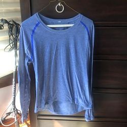 Lululemon Athletica Tops | Lululemon Long Sleeve | Color: Blue | Size: 4