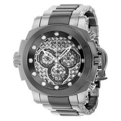 Open Box Invicta Reserve Man of War Shutter Swiss Ronda 5050.C Caliber Men's Watch - 48mm Titanium Steel (AIC-38785)