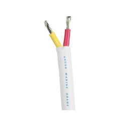 Ancor Safety Duplex Cable - 12/2 AWG - Red/Yellow - Round - 100' 126310