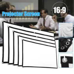 Écran de projection portable rideau de projection simple haute densité doux maison bureau