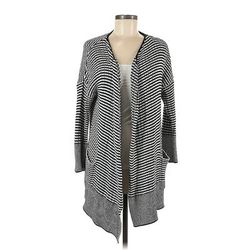 Kenneth Cole New York Cardigan Sweater: Gray Sweaters & Sweatshirts - Women's Size Medium