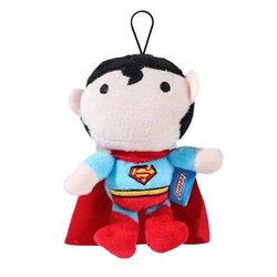 Superman Mini Plush Dog Toy, Small, Multi-Color