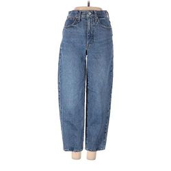 Madewell Jeans - High Rise: Blue Bottoms - Women's Size 24