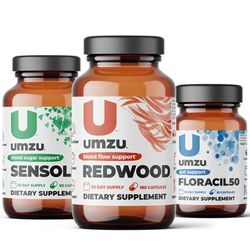 The Women's Essentials Bundle: Redwood, Floracil50 & Sensolin by UMZU | 29.0 oz