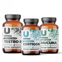 Mood Bundle: Testrol-X, Cortigon & Mucuna Pruriens by UMZU | 25.01 oz