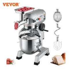 VEVOR 20Qt robot da cucina elettrico commerciale 1100W impastatrice da cucina professionale