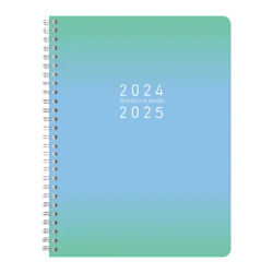 2024-2025 Planner copertina in PVC calendario di due anni Notebook Home Office School Daily Schedule