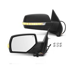 2015-2018 Chevrolet Silverado 3500 HD Mirror Set - Autopart Premium