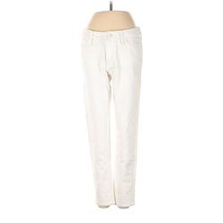 Broome Street Kate Spade New York Jeans - Mid/Reg Rise: White Bottoms - Women's Size 27