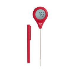 Taylor 5302142RD Digital Thermometer with Rotating Display - Red