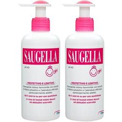 Saugella Girl Set da 2 2x200 ml Lozione