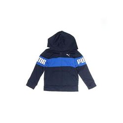 Puma Zip Up Hoodie: Blue Tops - Size 2Toddler