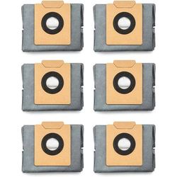 eufy 6-Pack Large Capacity Dust Bags Compatible with X10 Pro Omni Robot Vacuum and Mop