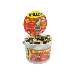 Moeller Snap Tite Brass Bailer Plug 1in 50 Piece Bucket 029000-50