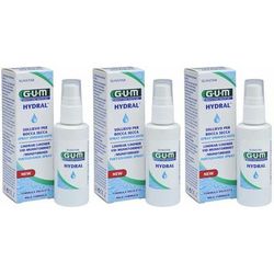 GUM® HYDRAL® Spray Idratante Set da 3 3x50 ml orale