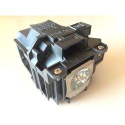 Original Epson UHE Lamp & Housing for the Epson Powerlite X21 Projector - 1 Year Warranty