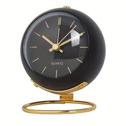 1pc Nordic Creative Electronic Table Clock, Simple Alarm Clock New Desktop Bedside Student Mute Night Light Pointer Clock (without Battery)