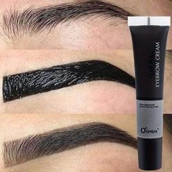 Long Lasting Eyebrow Gel Makeup Semi-permanent Waterproof Tint Sweatproof Film Forming Dye Eyebrow Cream Cosmetics