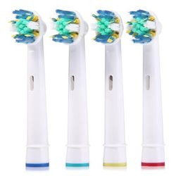 4pcs Replacement Toothbrush Brush Heads, Brush Heads Suitable For Oral B Floss Action