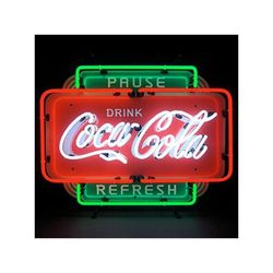 Neonetics Coca-Cola Pause Refresh 26-Inch Neon Sign