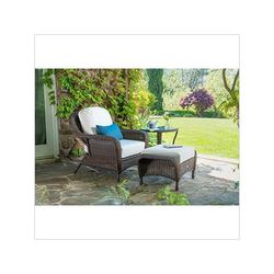 Tortuga Outdoor Sea Pines 3-Piece Seating Set (Java / Canvas Canvas)