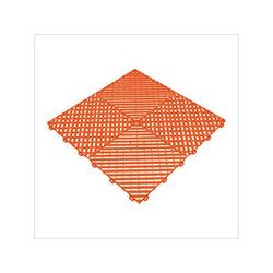 Swisstrax Ribtrax Pro Tropical Orange Garage Floor Tile (24-Pack)