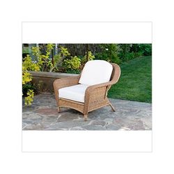 Tortuga Outdoor Sea Pines Club Chair (Mojave / Canvas Canvas)