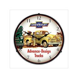 Collectable Sign and Clock 1954 Chevrolet Truck Backlit Wall Clock