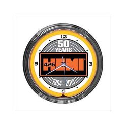 Neonetics 15-Inch Hemi 50th Anniversary Neon Clock
